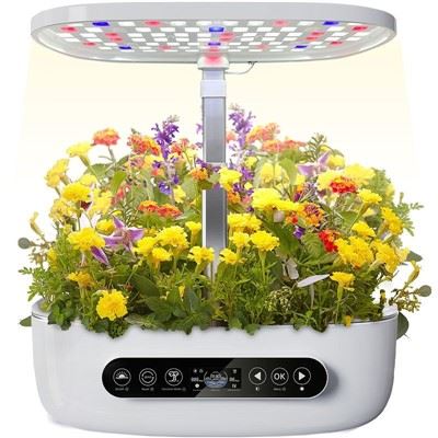 Kapalı LED hidroponik sistemi nedir?